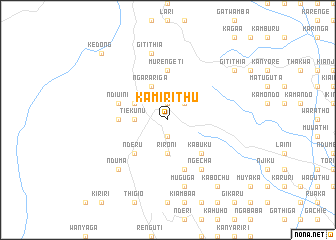 map of Kamirithu