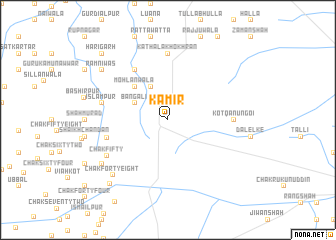 map of Kamīr