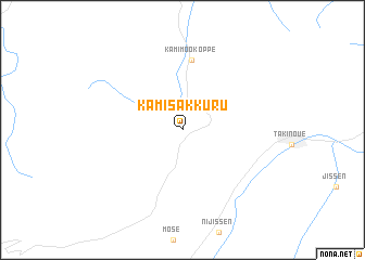 map of Kami-sakkuru