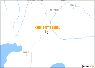 map of Kami-sattsuru