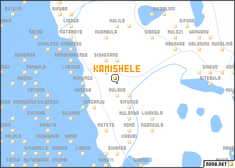 map of Kamishele