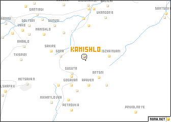 map of Kamishlo