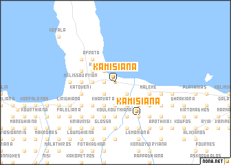 map of Kamisianá