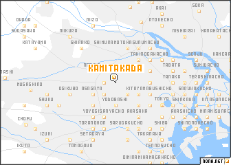 map of Kami-takada