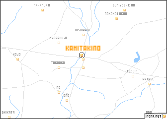 map of Kami-takino