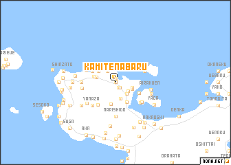 map of Kamitenabaru