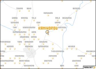 map of Kamiworou