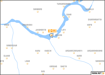 map of Kami