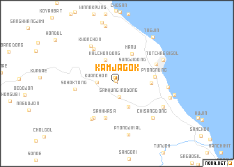 map of Kamjagok