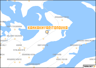 map of Kamka Khyaritonovka