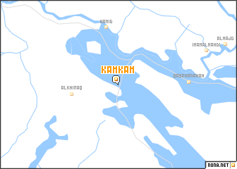 map of Kamkam