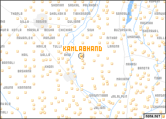 map of Kamla Bhand