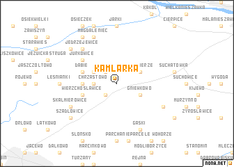 map of Kamlarka