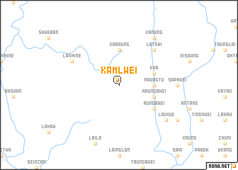 map of Kamlwei