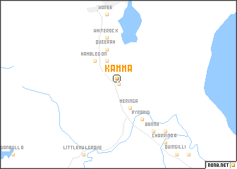 map of Kamma