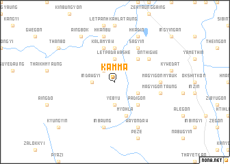 map of Kamma