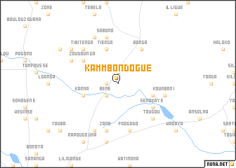 map of Kammbondogué