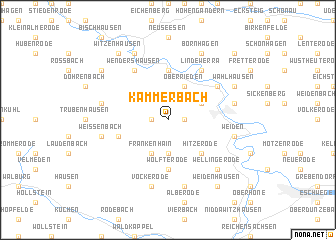 map of Kammerbach