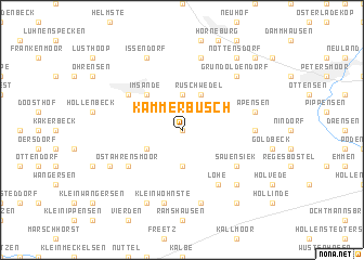 map of Kammerbusch