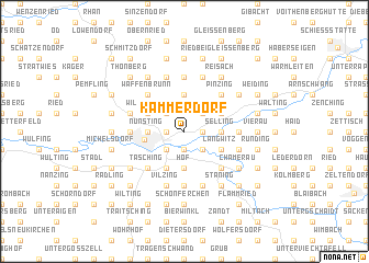 map of Kammerdorf