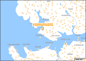 map of Kammun-dong