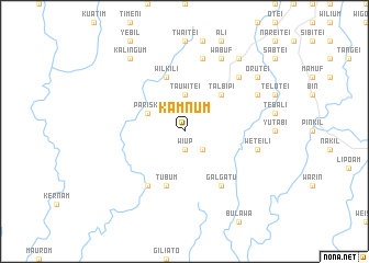 map of Kamnum