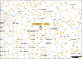 map of Kamok-tong