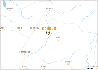 map of Kamola