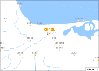map of Kamol