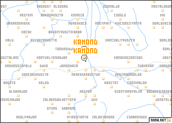 map of Kamond