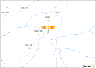 map of Kamonia