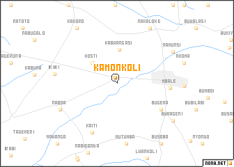 map of Kamonkoli