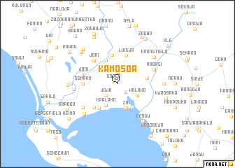 map of Kamosoa