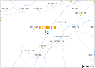 map of Kamoutio