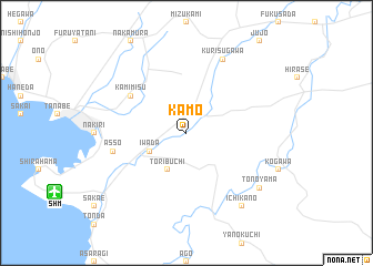 map of Kamo