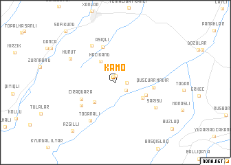 map of Kamo