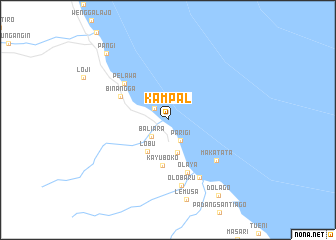 map of Kampal