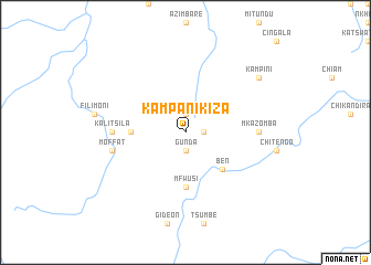 map of Kampanikiza