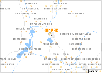 Kampar (Malaysia) map - nona.net