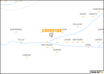 map of Kampende