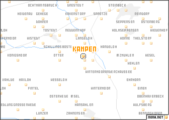 map of Kampen