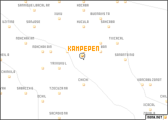 map of Kampepén