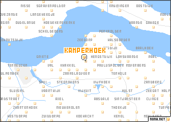 map of Kamperhoek