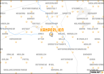 map of Kamperlien