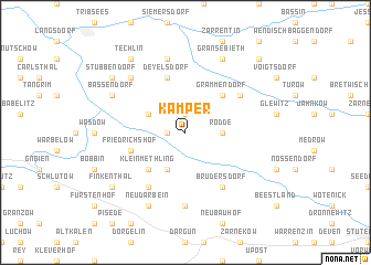 map of Kamper