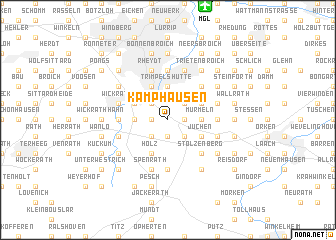 map of Kamphausen