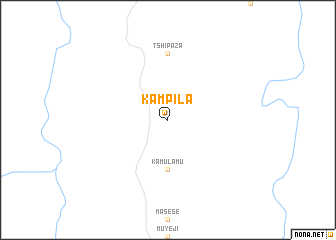 map of Kampila