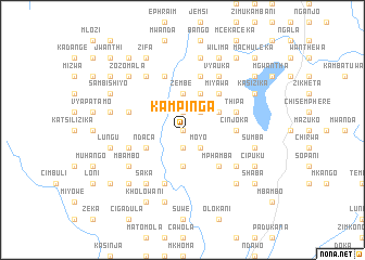 map of Kampinga