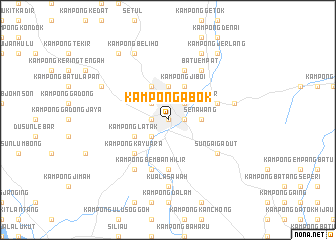 map of Kampong Abok