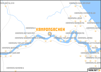 map of Kampong Acheh